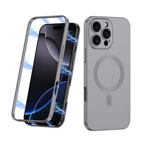Maska / futrola 360 COLOR MagSafe za iPhone 16 Pro Max (6.9) siva (GKK case) (MS).