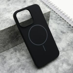 Maska / futrola FLEX MagSafe za iPhone 15 Pro Max (6.7) crna (MS).