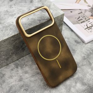 Maska / futrola LUX ultra tanka MagSafe za iPhone 17 Pro Max (6.9) zlatna (MS).