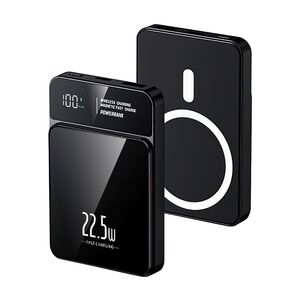 Back Up Baterija MagSafe M50 15W PD 20W+22.5W Fast 5000mAh crni (MS).