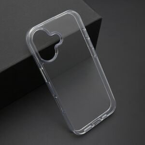 Maska / futrola COLOR frame za iPhone 17 srebrna (providna) (MS).