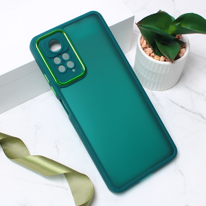 Maska / futrola Shining Camera za Xiaomi Redmi Note 11 Pro 4G/5G/Note 12 Pro 4G tamno zelena.