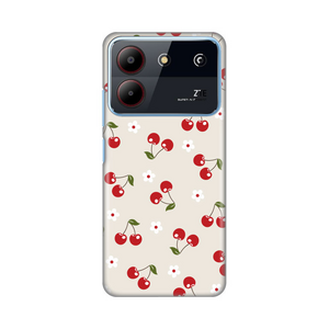 Silikonska maska / futrola print za ZTE Blade A54 Cherry and Flowers.