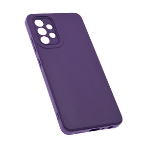 Silikonska maska / futrola Teracell Giulietta za Samsung A325 Galaxy A32 4G EU mat tamno ljubicasta.