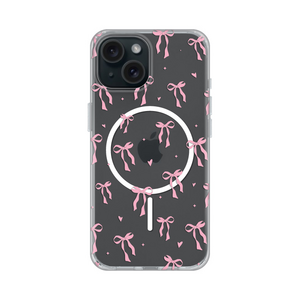 Maska / futrola print Magsafe za iPhone 15 Cute Bows.