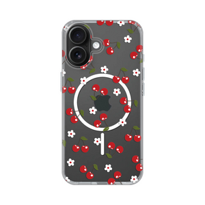 Maska / futrola print Magsafe za iPhone 16 6.1 Cute Cherries.