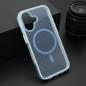 Maska / futrola CRYSTAL MagSafe za iPhone 16 (6.1) plava (MS).