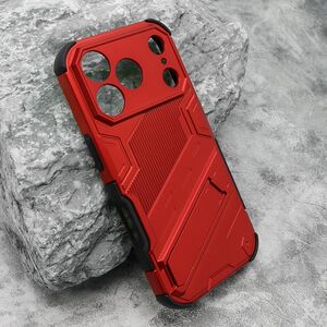 Maska / futrola COLOR STRONG II za iPhone 17 Pro crvena (MS).