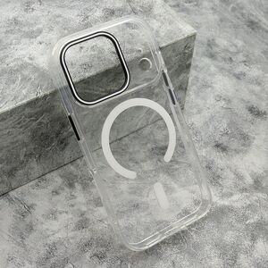 Maska / futrola COLOR RING MagSafe za iPhone 17 Pro bela (MS).