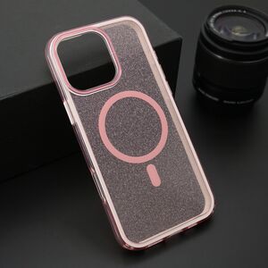 Maska / futrola CRYSTAL MagSafe za iPhone 16 Pro Max (6.9) roze (MS).