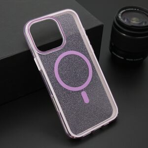 Maska / futrola CRYSTAL MagSafe za iPhone 16 Pro Max (6.9) ljubicasta (MS).