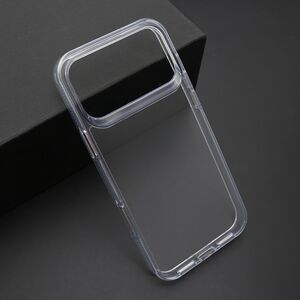 Maska / futrola COLOR frame za iPhone 17 Pro Max (6.9) srebrna (providna) (MS).