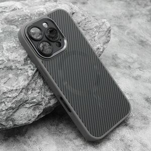 Maska / futrola CARBON MagSafe za iPhone 16 Pro (6.3) siva (small camera) (MS).
