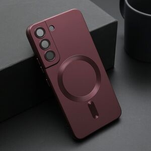 Maska / futrola ELEGANT MAGSAFE za Samsung Galaxy S22 5G crvena (MS).