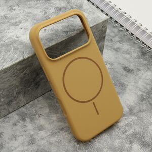 Maska / futrola FLEX MagSafe za iPhone 17 Pro zlatna (MS).