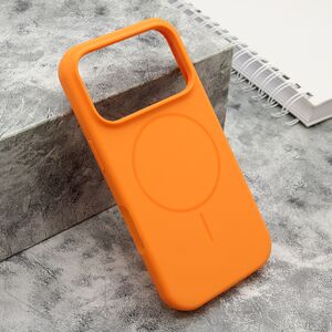 Maska / futrola FLEX MagSafe za iPhone 17 Pro narandzasta (MS).