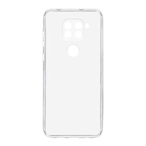 Silikonska maska / futrola ultra tanka PROTECT silikon za Xiaomi Redmi Note 9 providna (bela) (MS).