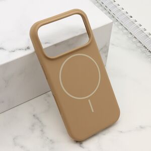 Maska / futrola PURE MagSafe za iPhone 17 Pro braon (MS).