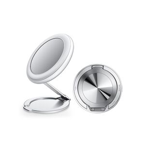 Drzac magnetni Ring sa ogledalom za mobilni telefon sivi (MS).