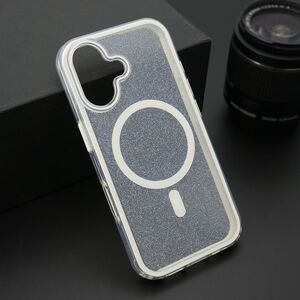 Maska / futrola CRYSTAL MagSafe za iPhone 16 (6.1) bela (MS).