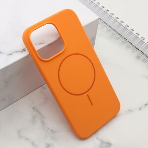 Maska / futrola FLEX MagSafe za iPhone 15 Pro Max (6.7) narandzasta (MS).