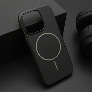 Maska / futrola PURE mat MagSafe za iPhone 16 Pro (6.3) crna (MS).