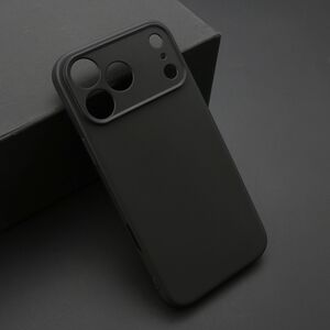 Maska / futrola ultra tanka KOLOR za iPhone 17 Pro Max (6.9) crna (MS).