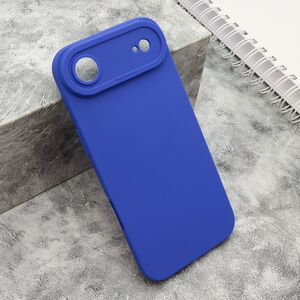 Silikonska maska / futrola Pro Camera za iPhone 17 Air tamno plava (MS).