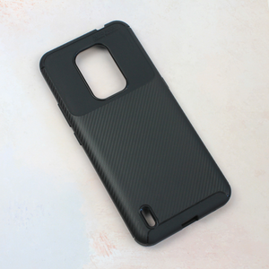 Maska / futrola Defender Carbon za Motorola Moto E7 2020 crna.