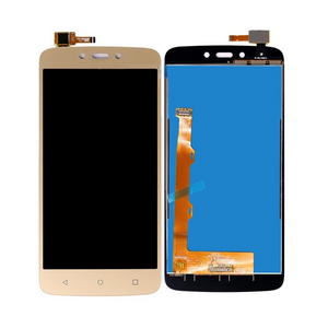 LCD displej za Motorola MOTO C PLUS+touch screen zlatni.