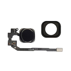 Flet za Iphone 5S sa HOME tasterom+HOME dugme crno.
