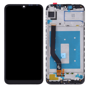LCD displej za Huawei Y7 Prime (2019) (4Gb/64Gb)+touch screen crni+frame crni.