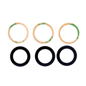 Staklo kamere za Samsung G991 Galaxy S21 crno.