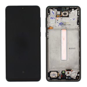 LCD displej za Samsung A336/Galaxy A33 5G + touchscreen + frame crni Service Pack original/GH82-28143A.