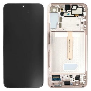 LCD displej za Samsung S906/Galaxy S22 Plus 5G + touchscreen + frame Pink Gold Service Pack original/GH82-27500D.