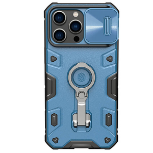 Maska / futrola Nillkin CamShield Armor Pro Magnetic za iPhone 14 Pro plava.