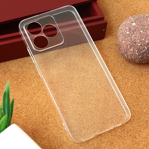 Silikonska maska / futrola Teracell Giulietta za Realme C53 providna.