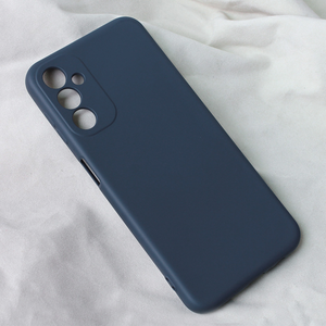 Maska / futrola Teracell Soft Velvet za Samsung A145R/A146B Galaxy A14 4G/5G tamno plava.