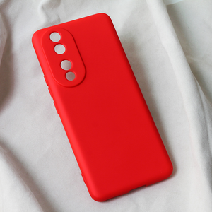 Maska / futrola Teracell Soft Velvet za Huawei Honor 90 crvena.