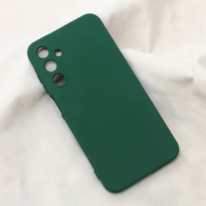 Maska / futrola Teracell Soft Velvet za Samsung A256 Galaxy A25 5G tamno zelena.
