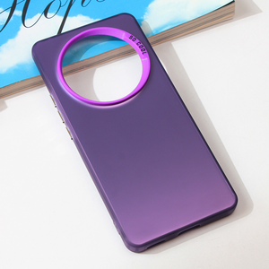 Maska / futrola providna za Huawei Honor Magic 6 lite ljubicasta.