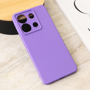 Silikonska maska / futrola Teracell Giulietta za Xiaomi Redmi Note 13 4G (EU) mat ljubicasta.