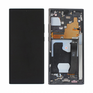 LCD displej za Samsung N985F/Samsung N980 Galaxy Note 20 Ultra + touchscreen + frame crni OLED.
