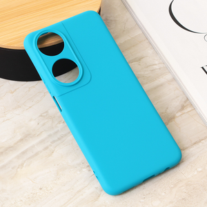 Silikonska maska / futrola Teracell Giulietta za Huawei Honor X7b mat svetlo plava.