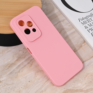 Silikonska maska / futrola Teracell Giulietta za Huawei Honor 200 Lite mat roze.