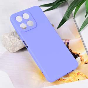 Maska / futrola Teracell Soft Velvet za Huawei Honor 200 Smart/Honor X7c ljubicasta.