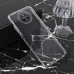 Torbica Silikonska maska / futrola ultra tanka za Xiaomi Redmi Note 9T/Redmi Note 9 5G providna.