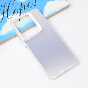 Maska / futrola providna za Xiaomi Redmi Note 14s srebrna.