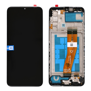 LCD displej za Samsung A025/Galaxy A02s (GH81-20181A) (163mm) + touchscreen + frame crni FULL original-SP.