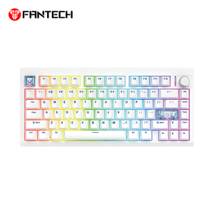 Tastatura Mehanicka Gaming Fantech MK921 Maxfit 8 Wireless beli white switch.